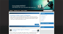 Desktop Screenshot of comunidade.aw2net.com.br